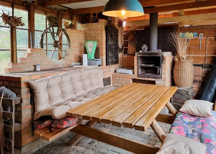 Letniskowe Деревянный коттедж