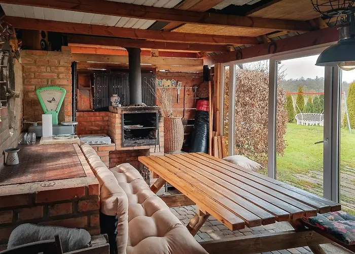 Letniskowe Деревянный коттедж