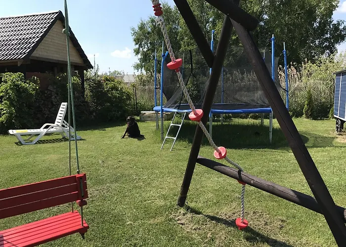 Деревянный коттедж Letniskowe *